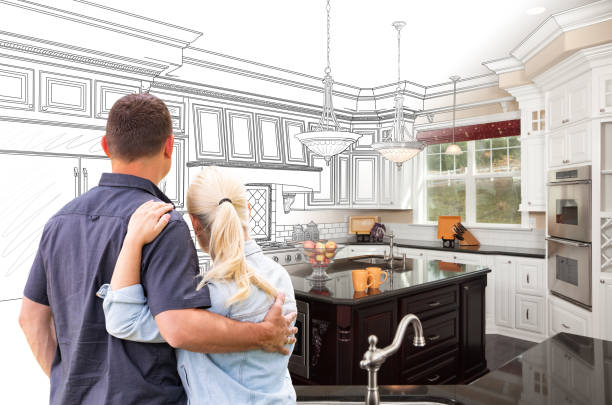 Professional Kitchen Island Installation technician working in Burnsville, MN
